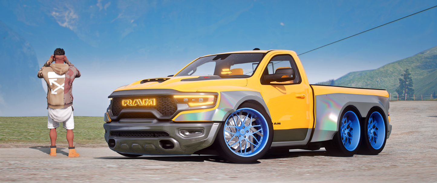 2023 Dodge Ram 1500 TRX 6x6 Slammed