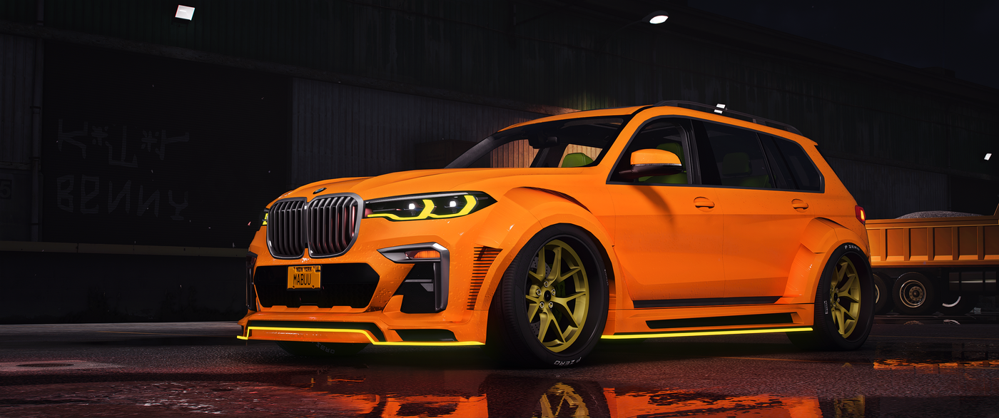 BMW X7 Slammed Widebody