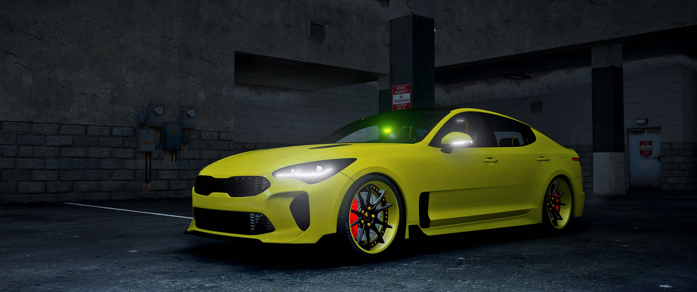 Kia Stinger Kitted – Fivem Dealership