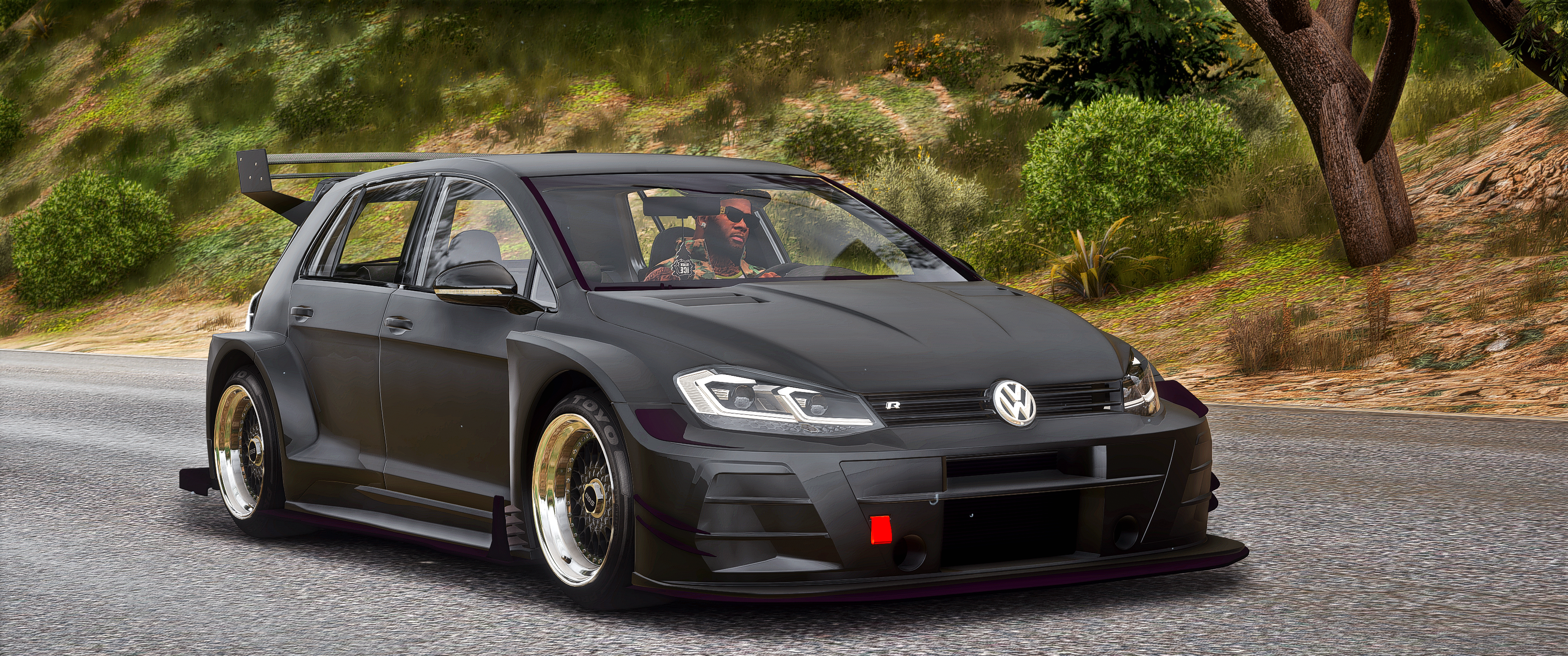 Golf R Custom Body Volkswagen Golf R Custom Bodykit – Fivem Dealership