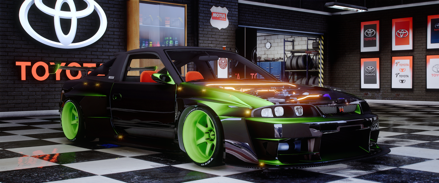 Nissan 180 R33 [Tuning]