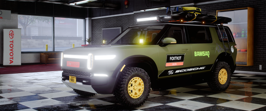 Based on Rivian R1S Suv 2023 OFFROAD