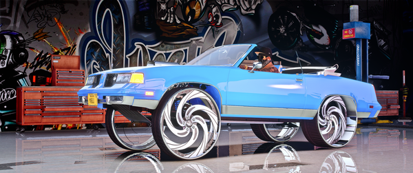 Oldsmobile Cut Drop Top AF Donk