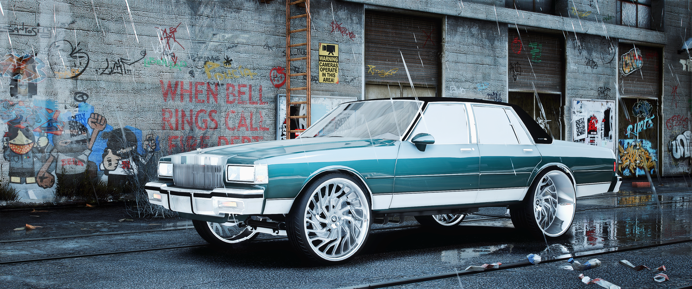 Chevy Caprice Box Donk