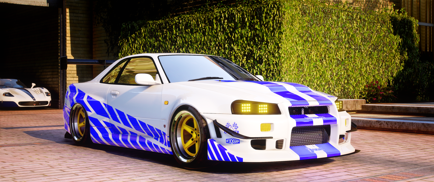 (Debadged) Nissan R34 Richktor