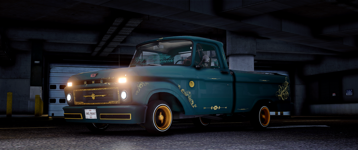 (Debadged) Ford F100 Lowrider