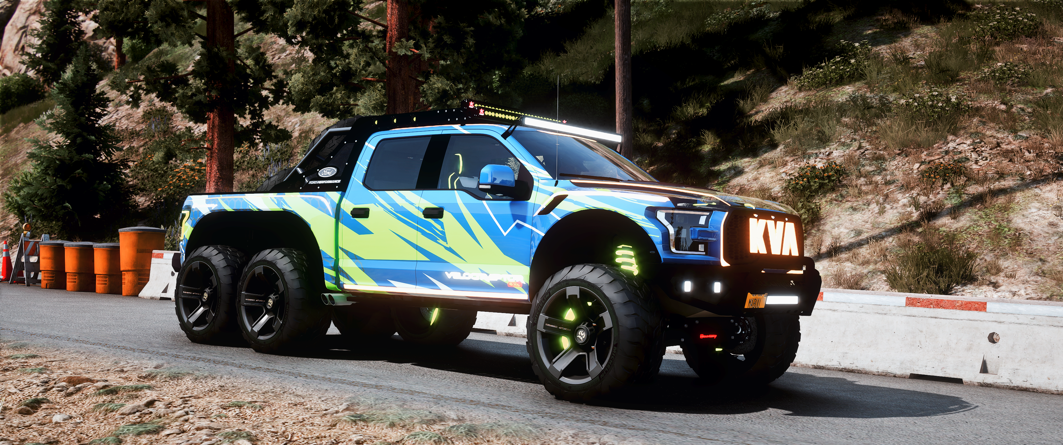 Factory Five Raptor Razor Ford Raptor 2017 6x6 KVA – Fivem Dealership