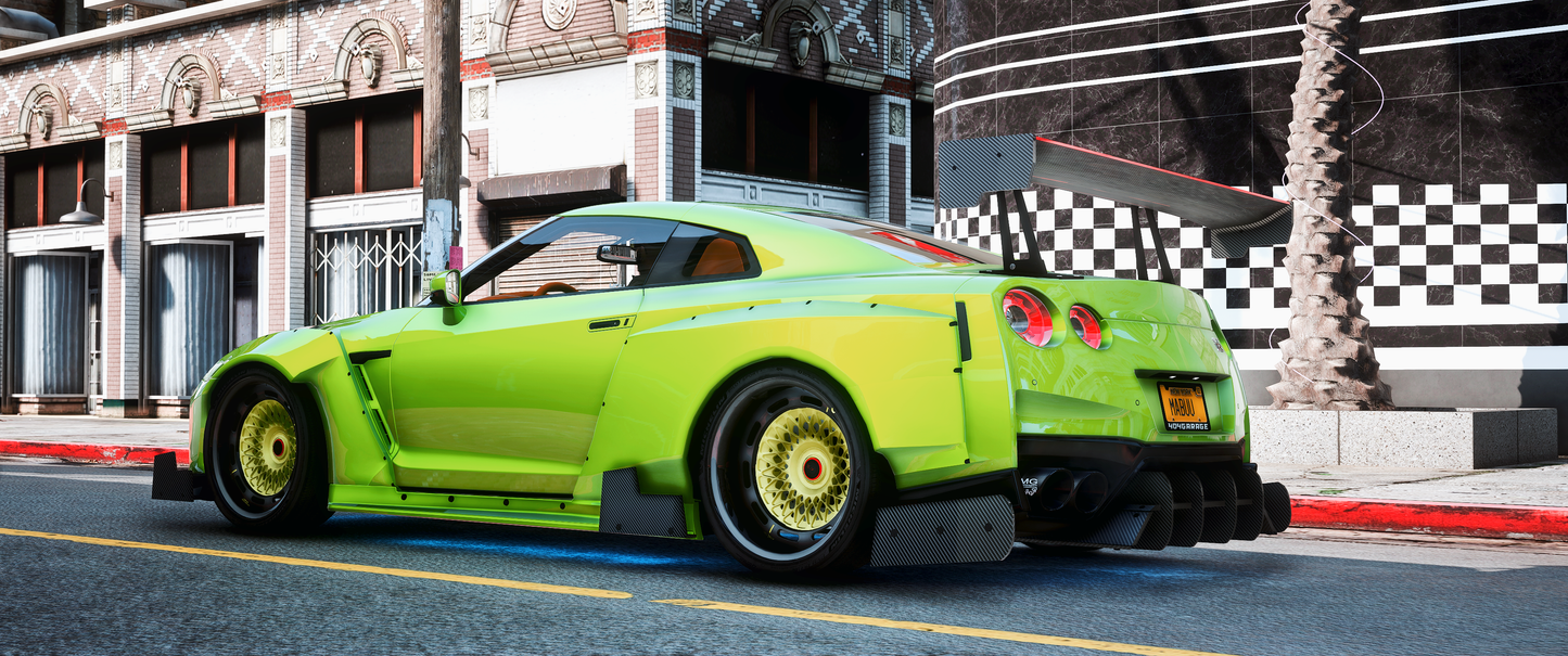 NISSAN GT-R R35 CUSTOM BUDDA