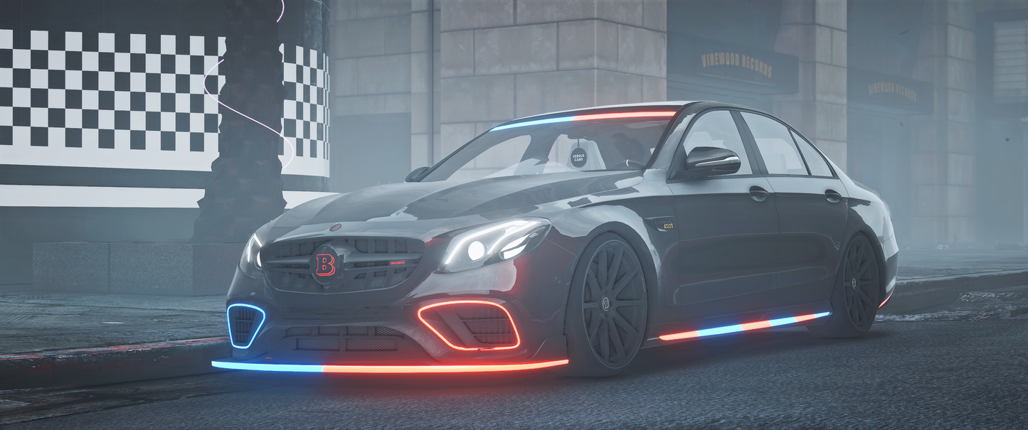 2019 Brabus E63 B800 Police Modern Lights