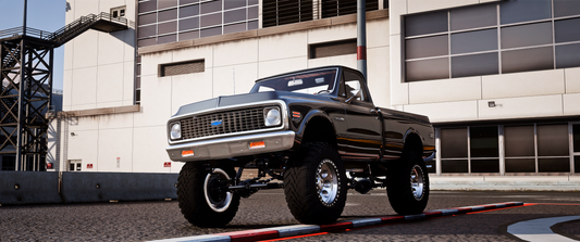 Chevy C10 Lifted 1972