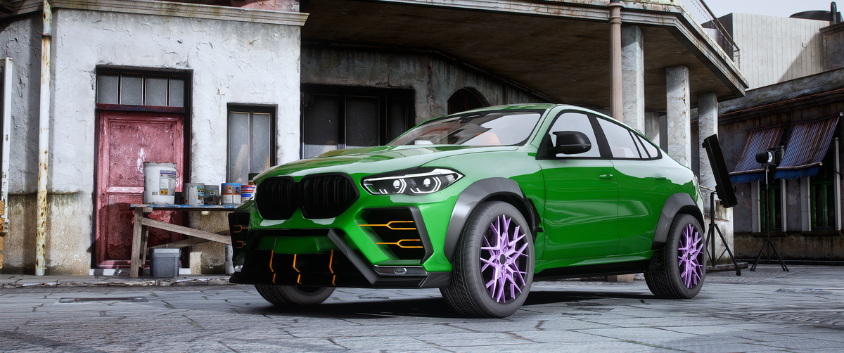 (Debadged)BMW X6 Vorsteiner