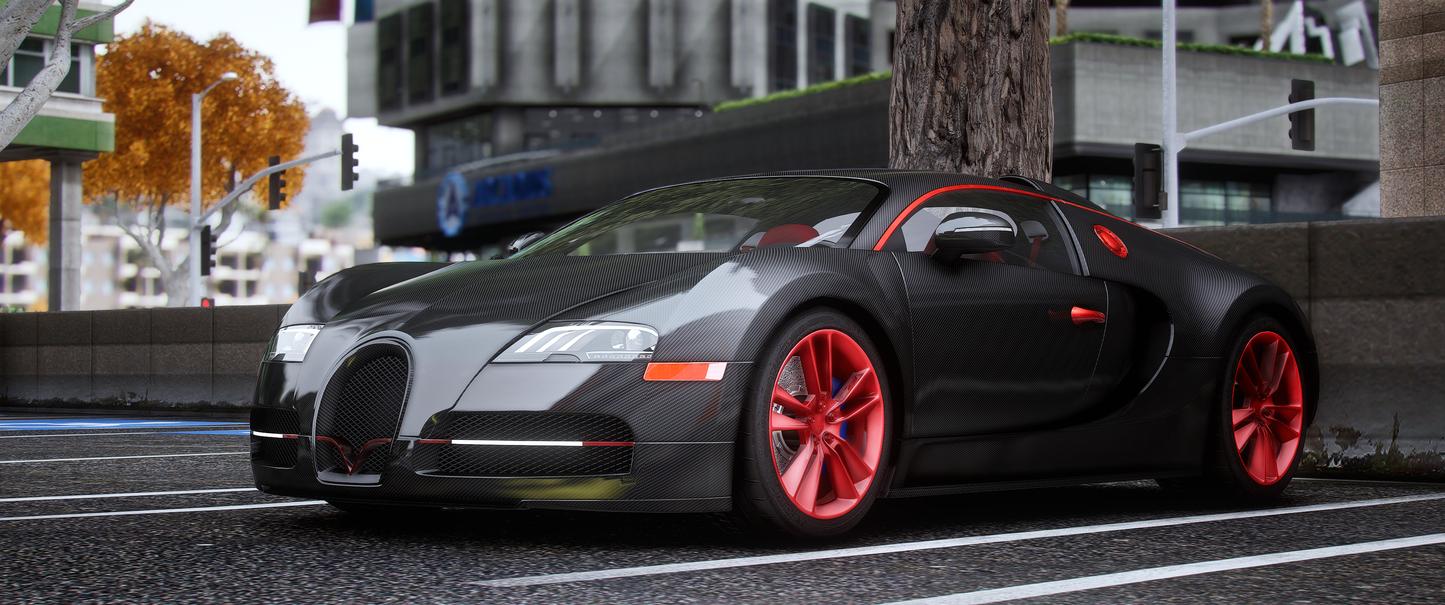 (Debadged)2008 Bugatti Veyron Linea Vincero dOro (Mansory)