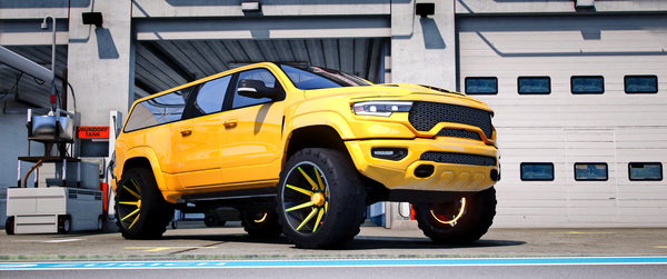 (Debadged) DODGE RAM TRX WAGON