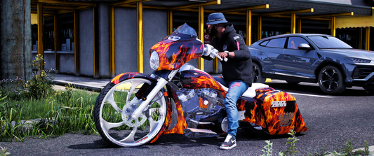 (Debadged) Chopper Flame