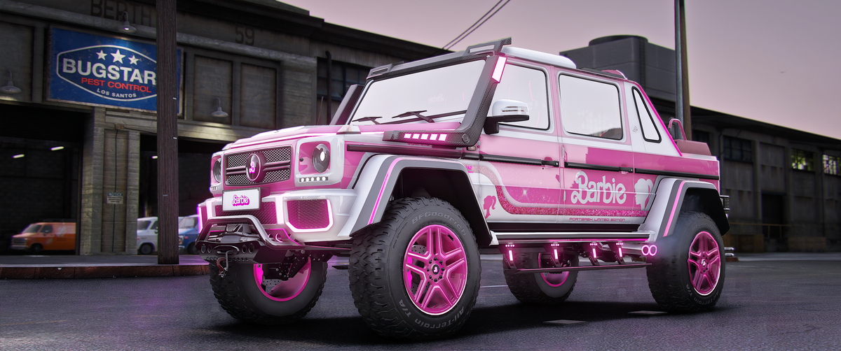 Brabus G650 Barbie [Dinamic Lights]
