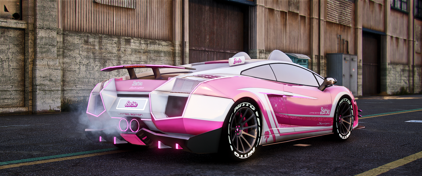 Lamborghini Gallardo Barbie [Dinamic Lights]