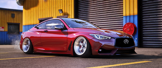 Infiniti Q60 Stanced