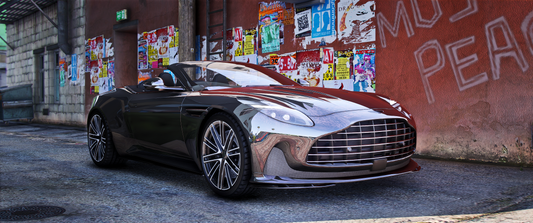 (Debadged) Aston Martin DB12 Volante 2024