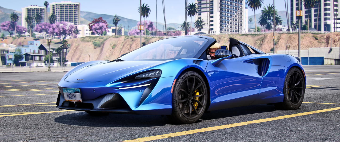 Mclaren Artura Spider 2024 [Animation Roof]