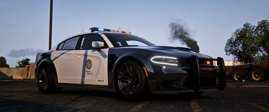 (Debadged & Lore) [Non ELS] 2021 Dodge Charger SRT Hellcat Redeye LS Police v1.0