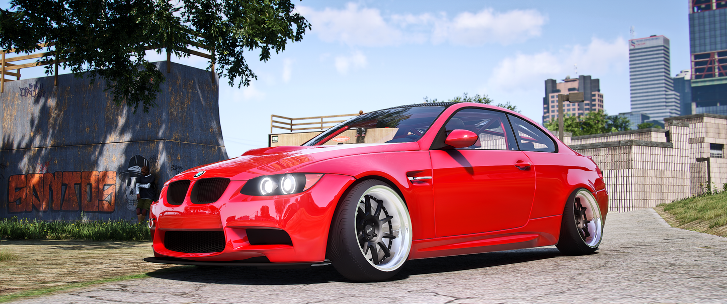 BMW M3 E92 Stanced