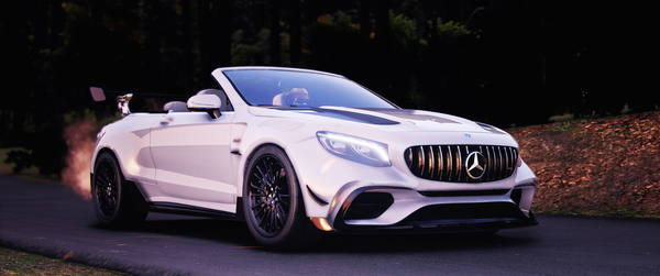 Mercedes S73s AMG Black series 2021 [Animation Roof]