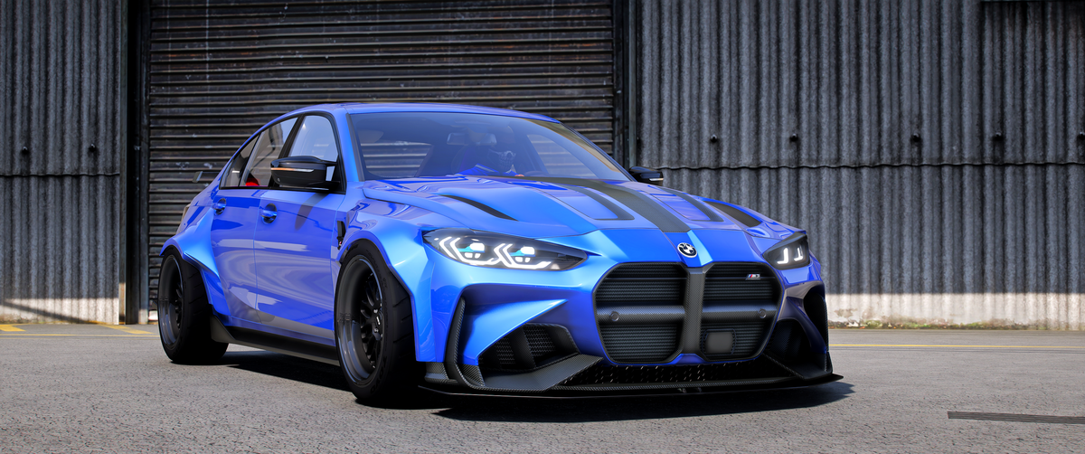 2021 Widebody BMW M3 G80 Comp With [Animated Windows]