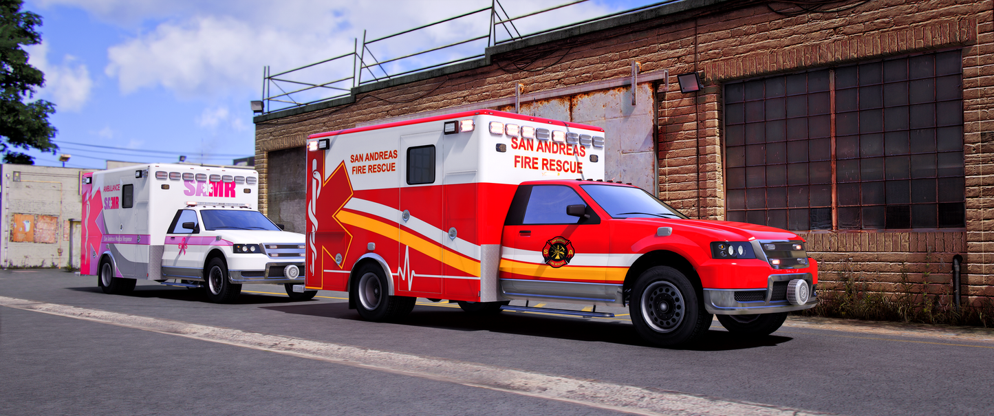 (Debadged & Lore) [Non ELS] 2023 Lore Generic Ambulance