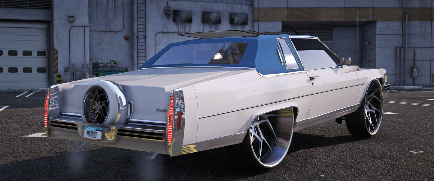 Cadillac DeVille 2d Donk 1977