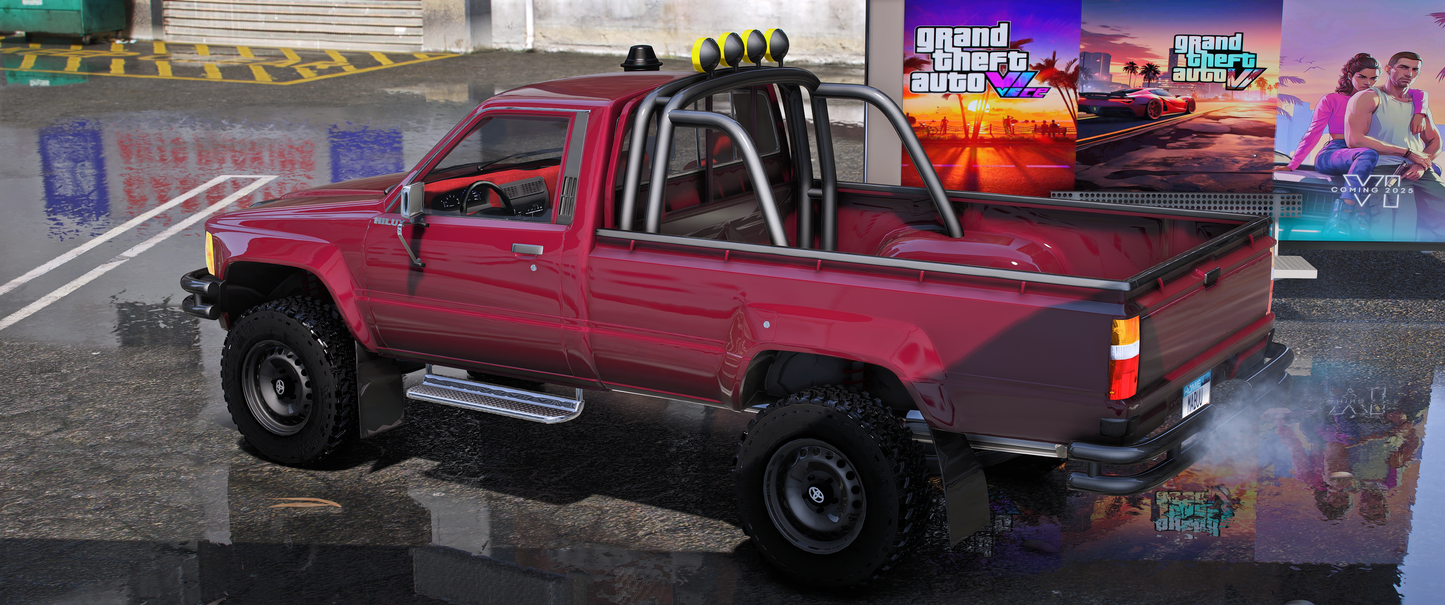 Toyota Hilux Xtra Cab SR5 4x4 1985-1990 Marty McFly