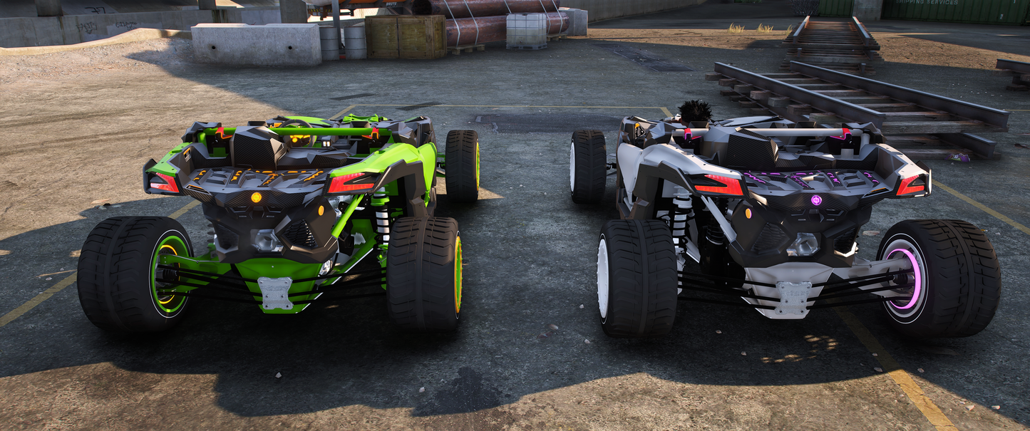 (Debadged) Quad X3 SPDSTR