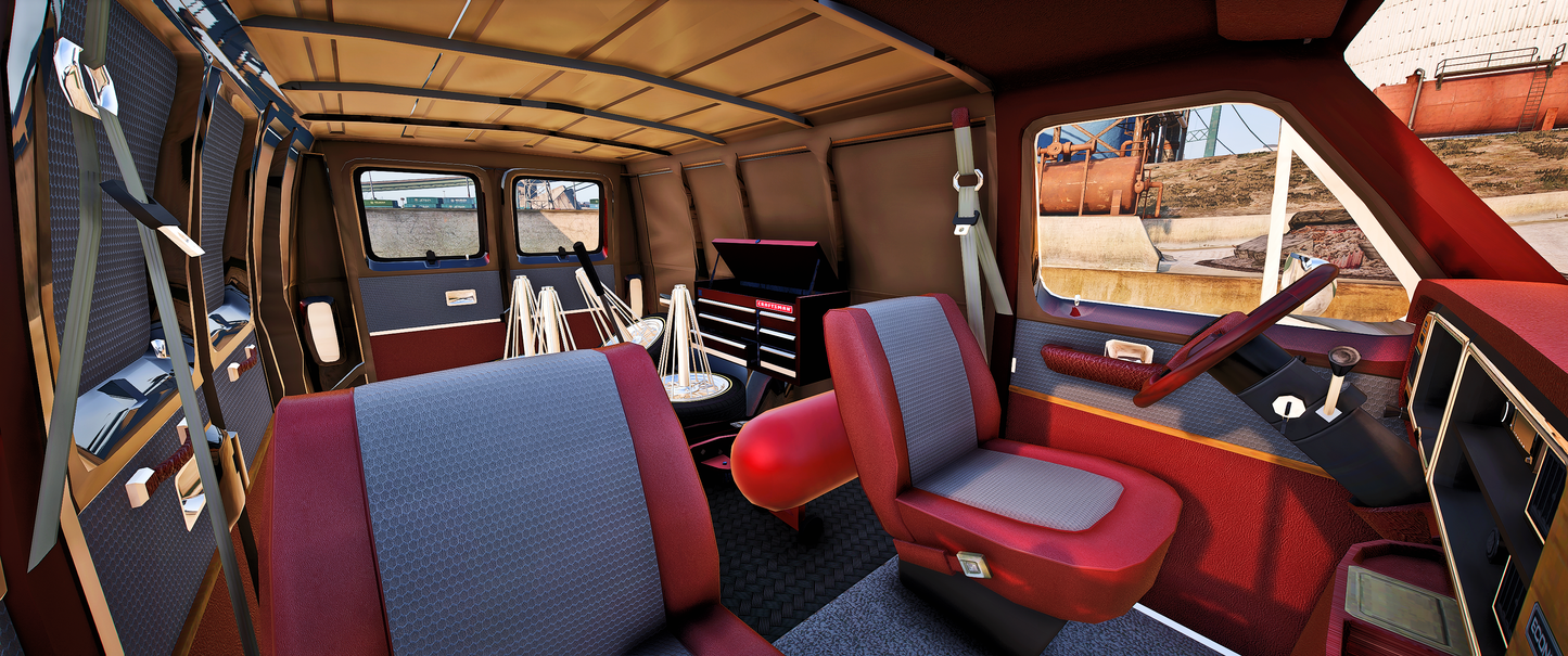 Ford Econoline 150 Shopvan Slab – Fivem Dealership