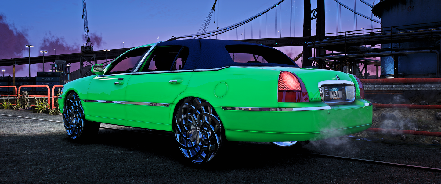 Lincoln Town Car v2 Donk 2010