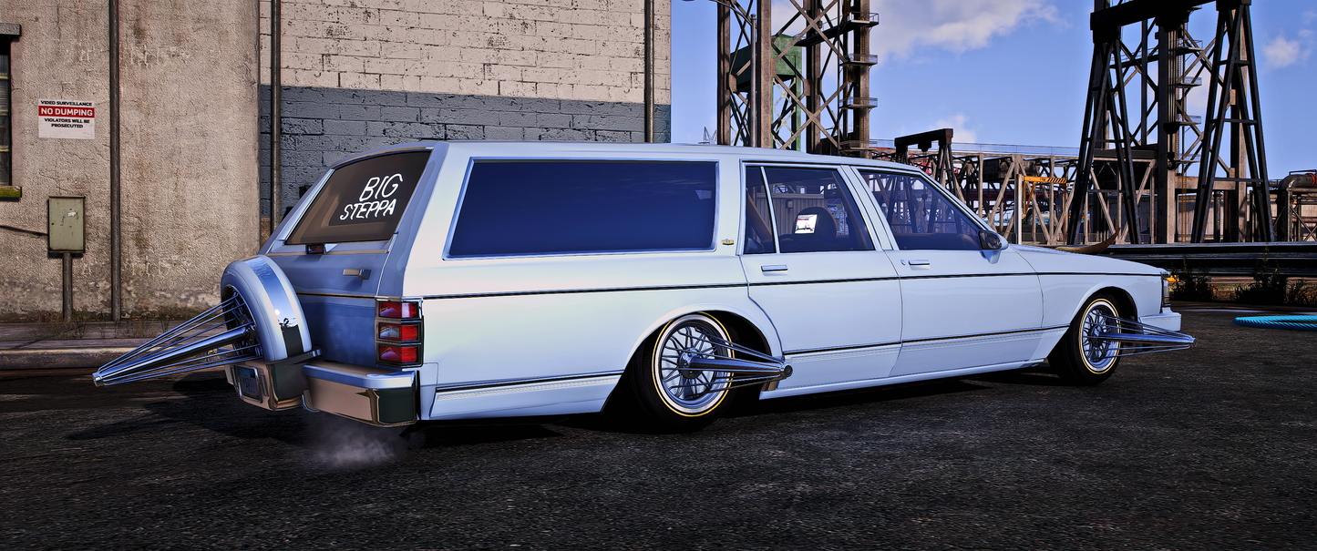 Chevy Caprice Wagon Slab