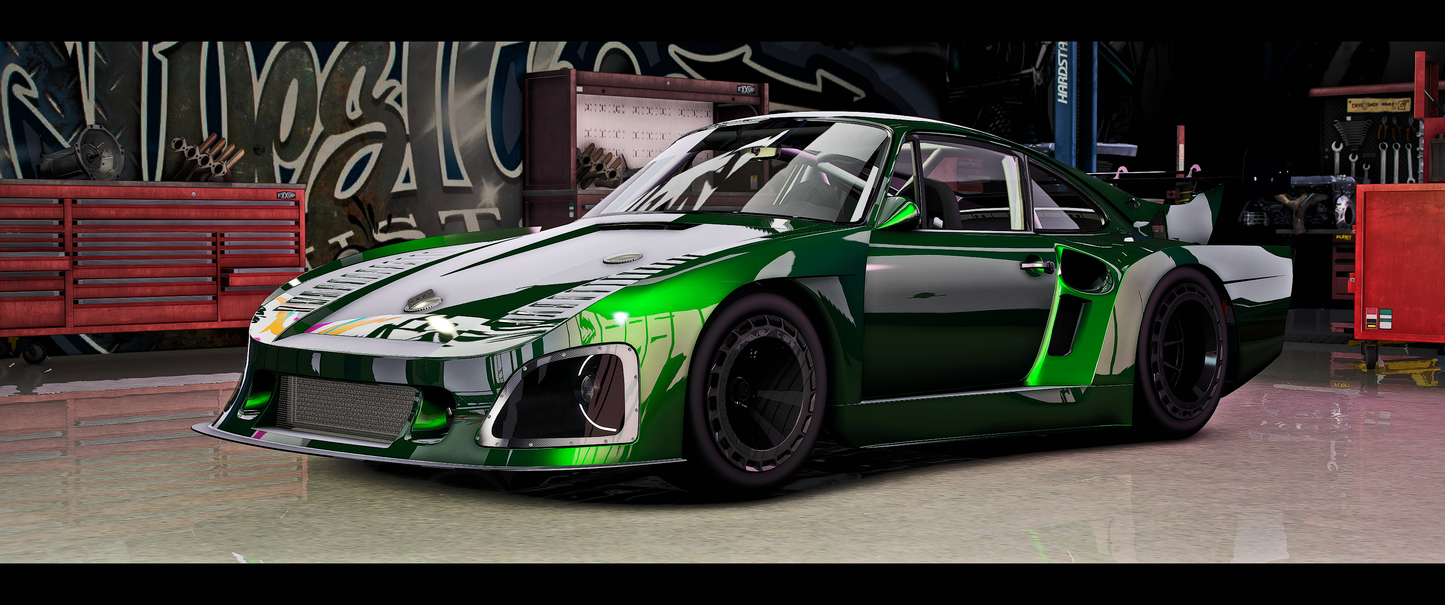 (Debadged) Porsche 935 Bisimoto K3V 1984