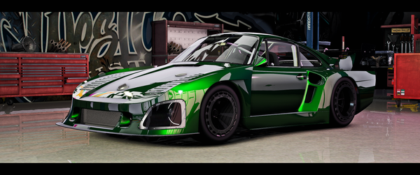 (Debadged) Porsche 935 Bisimoto K3V 1984