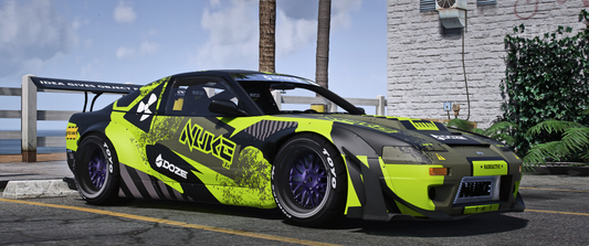 (Debadged) Nissan 240sx Nuke Edition