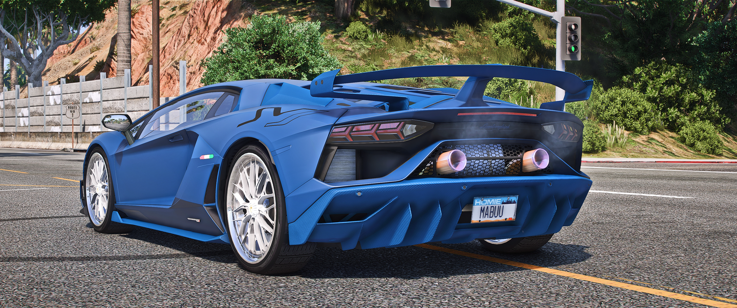Lamborghini Aventador SVJ Carbon