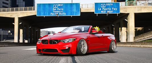 BMW M4 Convertible [Animated Roof]