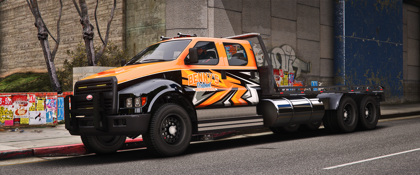 (Lore Friendly) [Non ELS] Lore Guardian Tow - Towtruck Flatbed