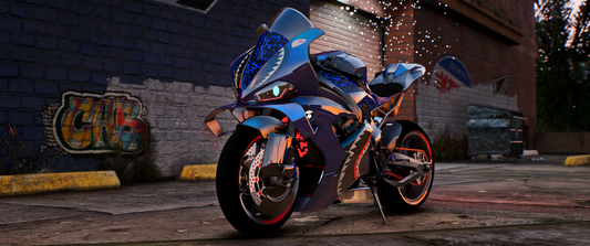 (Debadged) BAPE BMW M1000RR [Dinamic Lights]