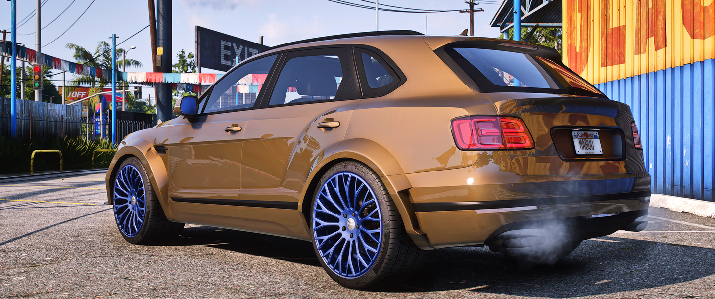 (Debadged) Bentley Bentayga 2018 Widebody Kit