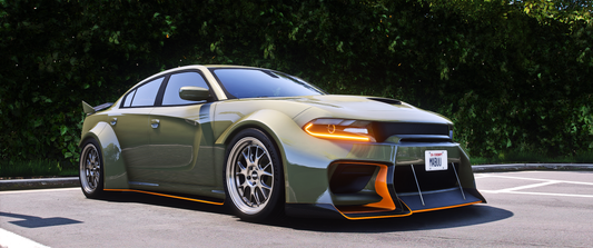 (Debadged) Dodge Charger Hellcat SRT Liberty Walk