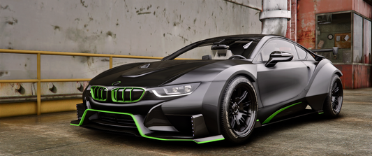 (Debadged) BMW I8 Hycade