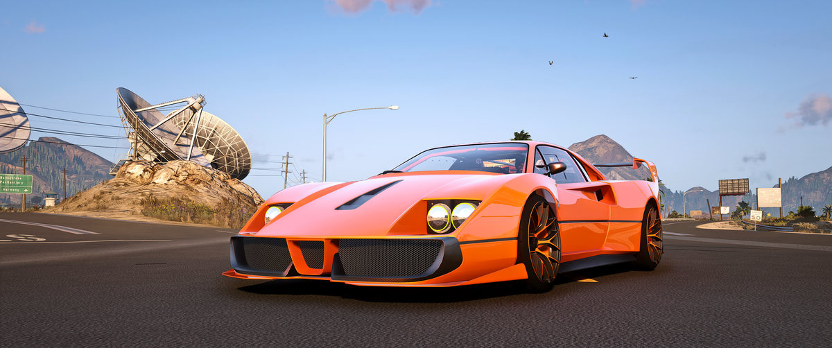 Ferrari KS EFF40 FiveM Vehicle Front View