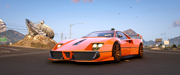 Ferrari KS EFF40 FiveM Vehicle Front View