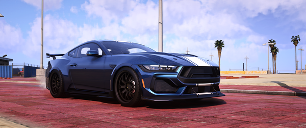 Ford Mustang Shelby Super Snake S650 2024 FiveM Vehicle Side View