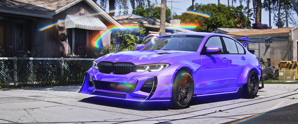 BMW 330 Hycade 2021 FiveM Mod Full Exterior View