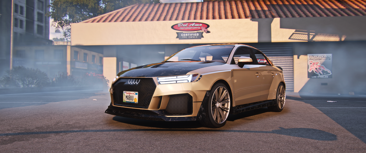 Lore Friendly Obey R8 2020 Spyder FiveM Mod Full Exterior View