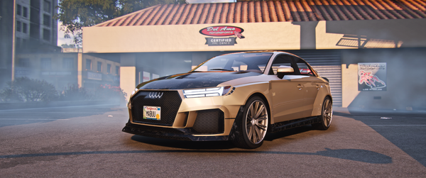 Lore Friendly Obey R8 2020 Spyder FiveM Mod Full Exterior View